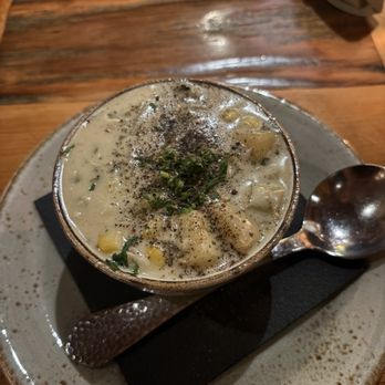 Tonto Bar & Grill - Golden Corn Chowder - New American Near Me - Cave Creek, Arizona Tonto Bar & Grill - Golden Corn Chowder - New American Near Me - Cave Creek, Arizona