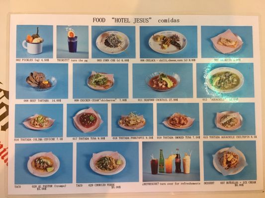 Menu photo 4 Hotel Jesus Collingwood, VIC