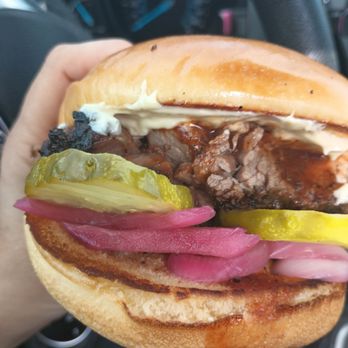 Big Rig’s BBQ - I asked for a bun and they gave me good pickles and pickled onions - Barbeque Near Me - Monroeville, Pennsylvania Big Rig’s BBQ - I asked for a bun and they gave me good pickles and pickled onions - Barbeque Near Me - Monroeville, Pennsylvania