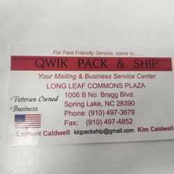Qwik Pack & Ship