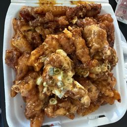 Spicy Orange Chicken Fries Spicy Orange Chicken Fries