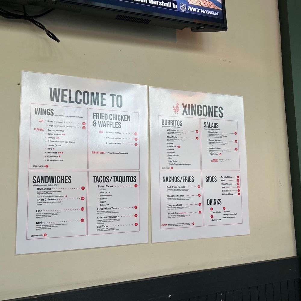 Xingones Cantina - Menu - Tacos Near Me - Oakland, California Xingones Cantina - Menu - Tacos Near Me - Oakland, California