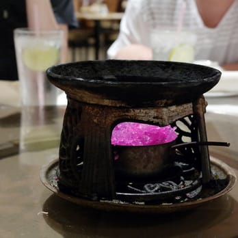 Thanh Thanh - Table Top Pan used for Nuong Vi dishes - Vietnamese Near Me - Arlington, Texas