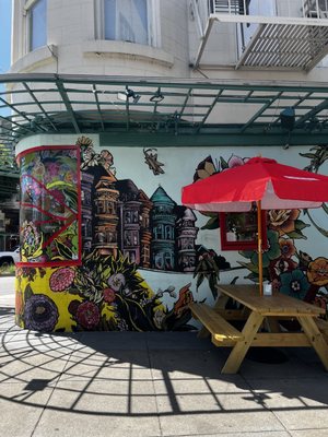 Little Red Window by null