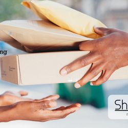 Ship CV - Box and package being delivered.