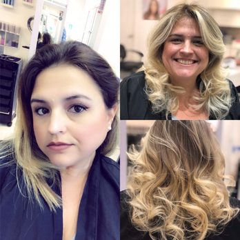 True Hair Miami - Before on the left and after on the right. Blondes have more fun!! - Hair Salons Near Me - Miami, Florida True Hair Miami - Before on the left and after on the right. Blondes have more fun!! - Hair Salons Near Me - Miami, Florida