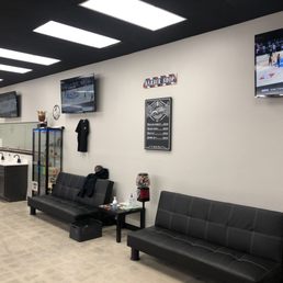 You'll never miss a sporting event here! And while getting a fresh cut, it's a win win!!!