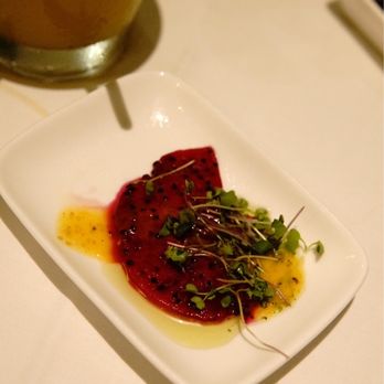 Orchids - Dragonfruit Carpaccio - Breakfast & Brunch Near Me - Honolulu, Hawaii