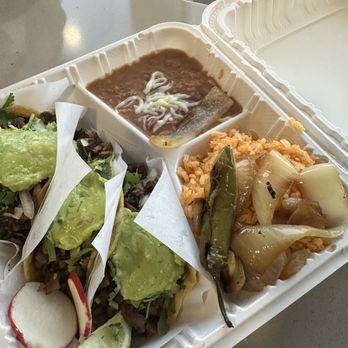 Tacos 65 - 3 tacos combo plate - Tacos Near Me - Sacramento, California