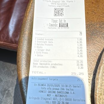 Honest Greens - Vegetarian Near Me - Barcelona, B Honest Greens - Vegetarian Near Me - Barcelona, B