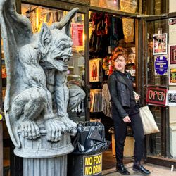 Gothic Renaissance - Gargoyle guards the entrance