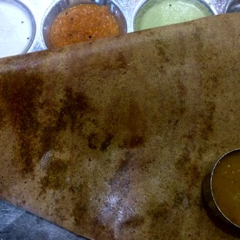 Saravana Bhavan - Peshawat green dosa (weekend only). Watch out it has almost nothing but onions inside - Indian Near Me - Edison, New Jersey Saravana Bhavan - Peshawat green dosa (weekend only). Watch out it has almost nothing but onions inside - Indian Near Me - Edison, New Jersey