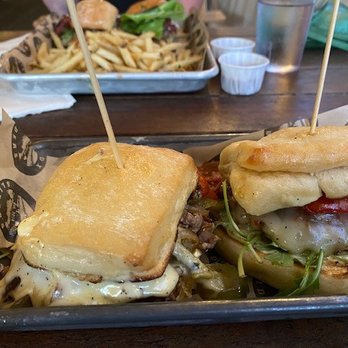 PDX Sliders - philly + mystery? - Burgers Near Me - Portland, Oregon PDX Sliders - philly + mystery? - Burgers Near Me - Portland, Oregon