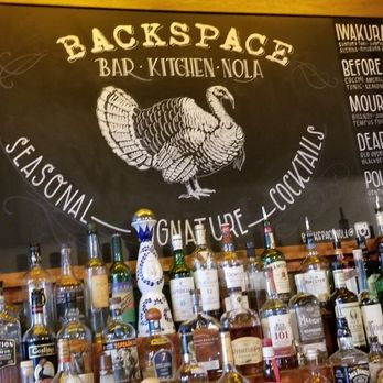Backspace Bar & Kitchen - Bars Near Me - New Orleans, Louisiana Backspace Bar & Kitchen - Bars Near Me - New Orleans, Louisiana