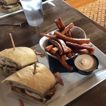 The Porch - Chicken bacon panini with carrots. - Cocktail Bars Near Me - Tempe, Arizona
