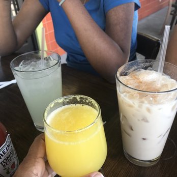 Blackbird Café - Mimosa, Iced Chai tea and lemonade! - Cafes Near Me - Long Beach, California