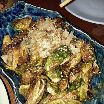 Roka Akor - Chicago - Crispy Brussels Sprouts, Wafu, Mustard, Bonito Flakes - Sushi Bars Near Me - Chicago, Illinois Roka Akor - Chicago - Crispy Brussels Sprouts, Wafu, Mustard, Bonito Flakes - Sushi Bars Near Me - Chicago, Illinois