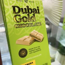 Jubilee Mini Market - Dubai chocolate - white chocolate with manuka honey