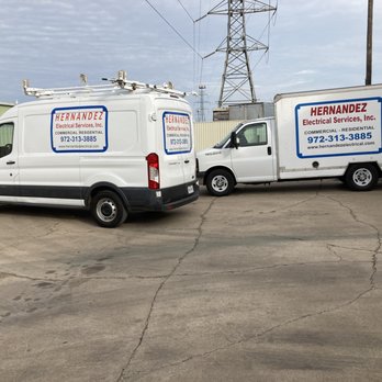 Hernandez Electrical Services - our trucks are stocked with the tools and supplies to complete the  necessary repairs on same visit - no need to run to the store. - Electricians Near Me - Irving, Texas