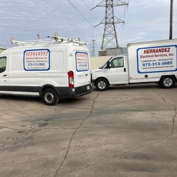 Hernandez Electrical Services - our trucks are stocked with the tools and supplies to complete the  necessary repairs on same visit - no need to run to the store.