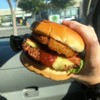 PLANT SLAYER - BBQ burger - Vegan Near Me - Fresno, California