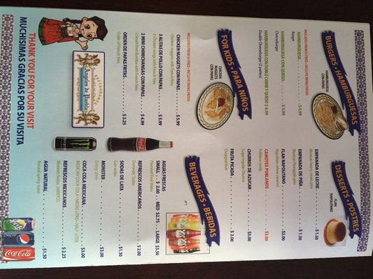 Menu photo 8 Angeles de Puebla Santa Maria, CA Menu photo 8 Angeles de Puebla Santa Maria, CA
