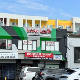 Exterior outside entrance of Love Lash - Los Angeles, California Exterior outside entrance of Love Lash - Los Angeles, California