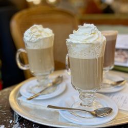 Grand Café Huguenin - Coffee with Baileys and Hot Chocolate
