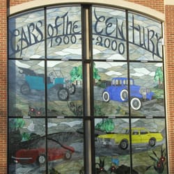 Sheri Law Art Glass - Naperville Century Walk, Naperville, IL Parking Garage