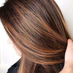 Sereni Salon & Spa - AVEDA reds! #hair_by_nkc