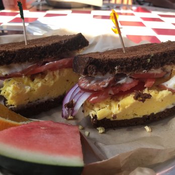 Coffee Republic - Spicy sausage & egg sandwich - Cafes Near Me - Folsom, California