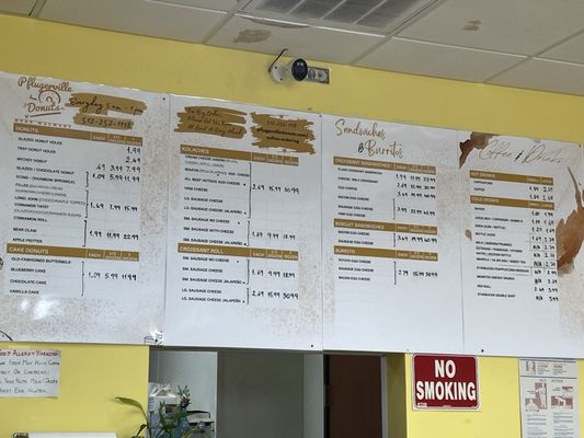 Menu photo 1 Pflugerville Donuts Pflugerville, TX