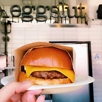 Eggslut - Cheeseburger without onions - Breakfast & Brunch Near Me - Los Angeles, California