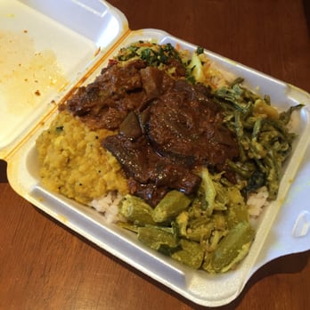 Mooon Rice - Thali. All veg. Seven buck tax in. - Sri Lankan Near Me - Mississauga, Ontario