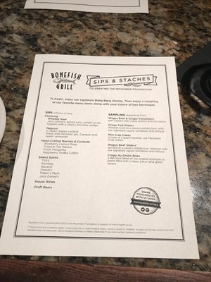 Menu photo 3 Bonefish Grill Willow Grove, PA