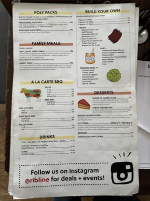 Menu photo 3 Rib Line By the Beach Grover Beach, CA Menu photo 3 Rib Line By the Beach Grover Beach, CA