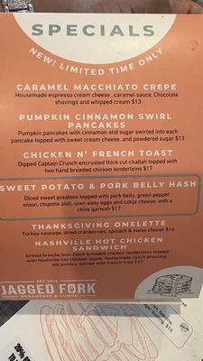Menu photo 5 The Jagged Fork Rochester Hills, MI Menu photo 5 The Jagged Fork Rochester Hills, MI