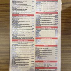 Janaki indian cuisine - Menu