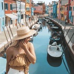 The fisherman decorate the houses in different bright colors to help them find their way home, after a FEW drinks. The fisherman decorate the houses in different bright colors to help them find their way home, after a FEW drinks.