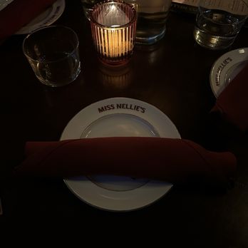 Miss Nellie's - Table settings - American Near Me - New York, New York Miss Nellie's - Table settings - American Near Me - New York, New York