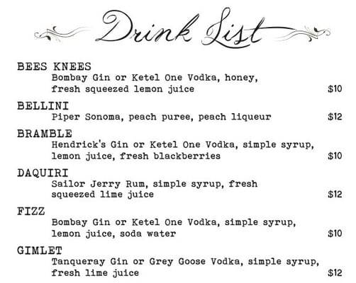 Photo of Gaslamp Speakeasy - San Diego, CA, US. specialty drinks