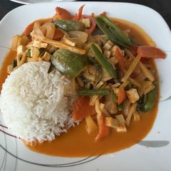 Hot Mama Noi's Thai On The Fly - Vegan Panang Curry (made special)