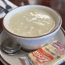 Lemon rice soup