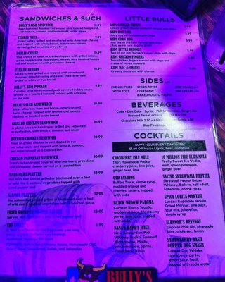 Menu photo 1 Bully's Pub & Grill North Myrtle Beach, SC Menu photo 1 Bully's Pub & Grill North Myrtle Beach, SC
