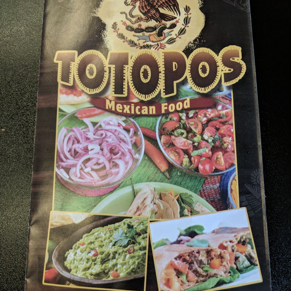 Totopos - a menu for mexican food - Mexican Near Me - Lawrence Township, New Jersey Totopos - a menu for mexican food - Mexican Near Me - Lawrence Township, New Jersey