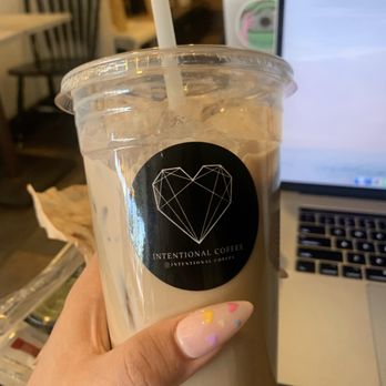 Intentional Coffee - Iced Spanish Latte - Coffee & Tea Near Me - Fullerton, California