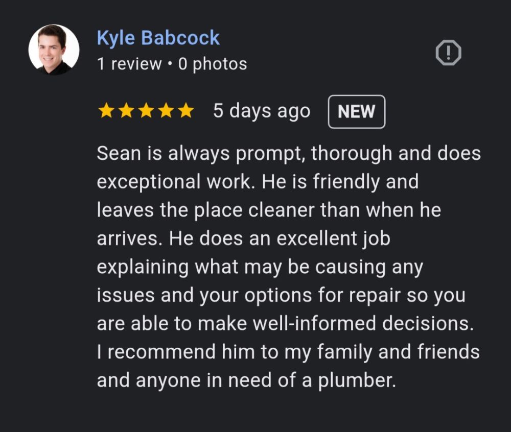 Slide of Dow Plumbing Services