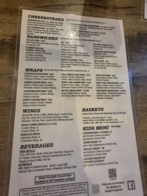 Menu photo 1 The Gettysburger Company Gettysburg, PA Menu photo 1 The Gettysburger Company Gettysburg, PA