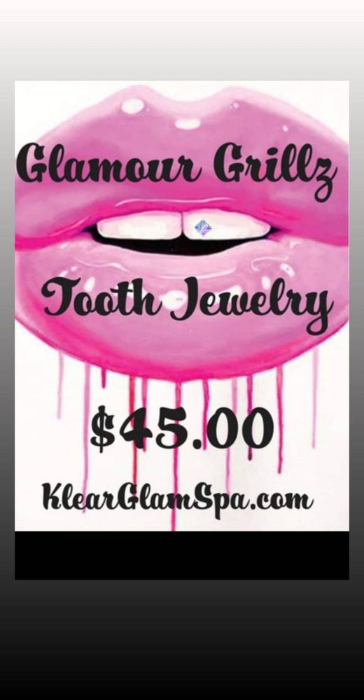 Glamour Grillz tooth jewelry Logo