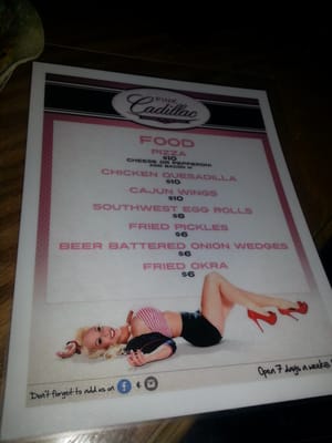 Menu photo 2 Pink Cadillac Oklahoma City, OK
